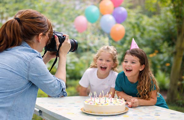 Fotografin für Kindergeburtstage